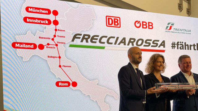 Dal 2026 nuovi collegamenti ferroviari da Milano e Roma a Monaco ... &copy; Creative Commons