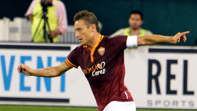 Francesco Totti con la maglia della Roma - Wikimedia