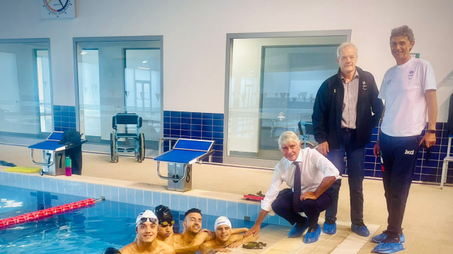 Il Ministro per lo Sport Andrea Abodi incontra gli atleti al CPP ... &copy; Creative Commons