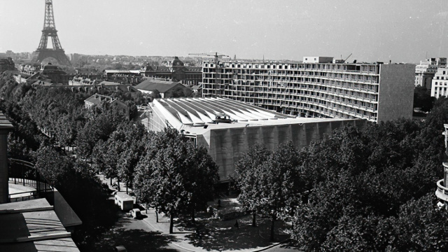 Sede Unesco, Parigi 1952-1958 &ndash; Laboratorio Pier Luigi Nervi &copy; Creative Commons