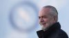 De Laurentiis punge la Juve e cita lo slogan degli interisti: 'Ho vinto senza imbrogliare'