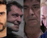 Damiano, Eduardo, Grillo e Clara - screenshot &copy; Un posto al sole.