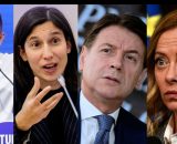 Roberto Vannacci, Elly Schlein, Guseppe Conte e Giorgia Meloni (&copy; Facebook)