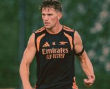 Viktor Gy&ouml;keres, attaccante dell'Arsenal. Foto &copy; Arsenal