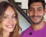 Helena Prestes e Javier Martinez &copy; Instagram.