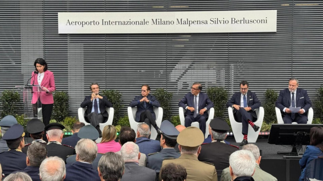 Aeroporto di Malpensa intitolato a Silvio Berlusconi. Oggi la ... &copy; Creative Commons
