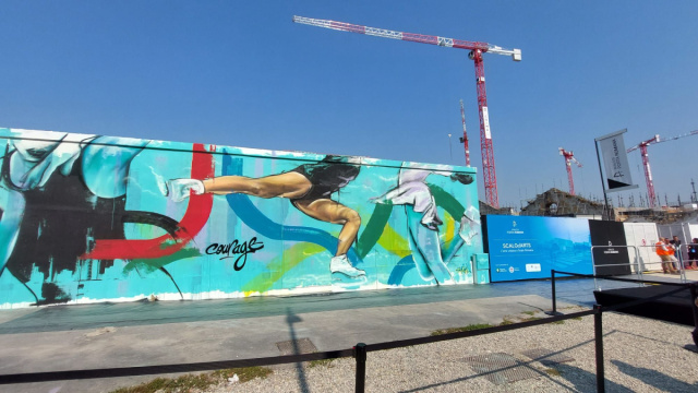 Il CANTIERE del VILLAGGIO OLIMPICO: le IMMAGINI dall'interno ... &copy; Creative Commons
