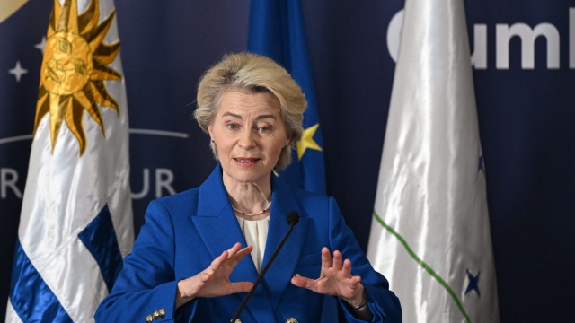 L'UE trova l'intesa sul Mercosur e von der Leyen festeggia. I due ... &copy; Creative Commons