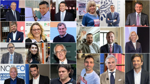 Milano, l'album delle figurine dei candidati sindaco - la Repubblica &copy; Creative Commons