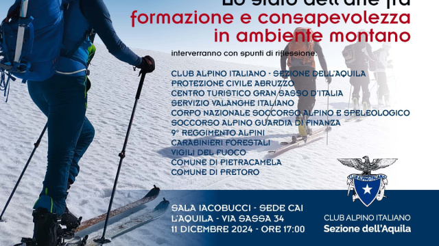 Programma 2024 - Club Alpino Italiano Sezione dell'Aquila &copy; Creative Commons