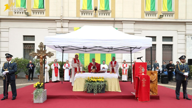 San Matteo patrono della Guardia di Finanza, messa solenne a ... &copy; Creative Commons