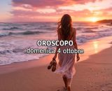 Locandina per l'oroscopo di domenica 4 ottobre 2026 - &copy; Gemini IA.