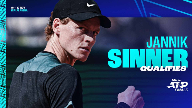 jannik-sinner-nitto-atp-finals-2024-qualification  Nitto ATP ... &copy; Creative Commons