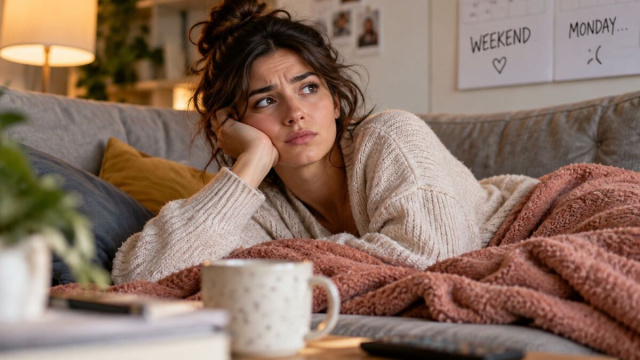 L&rsquo;ansia per il ritorno alla routine pu&ograve; iniziare gi&agrave; nel weekend, anticipando i cosiddetti Sunday scaries.