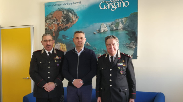 Giuliano Palomba nuovo Comandante del Reparto Carabinieri Parco ... &copy; Creative Commons