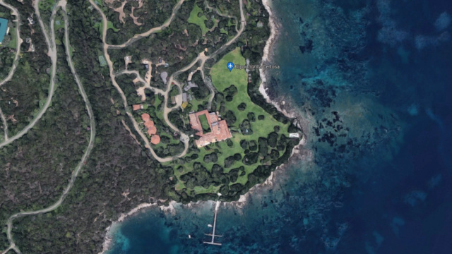 Olbia: Villa Certosa in vendita per 500 milioni &copy; Creative Commons
