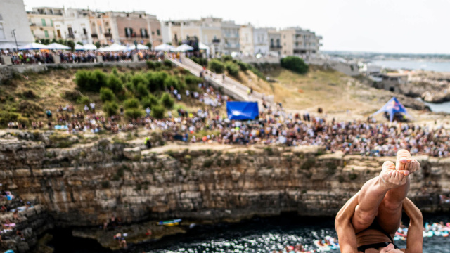 Red Bull Cliff Diving Polignano a Mare 2025: location &copy; Creative Commons