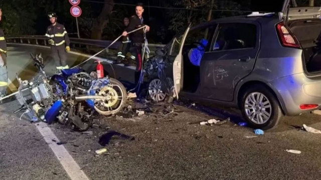 Un'immagine dell'incidente - Carabinieri