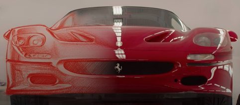 'L'anima delle macchine': la Ferrari F50 rinasce nel restauro d'arte