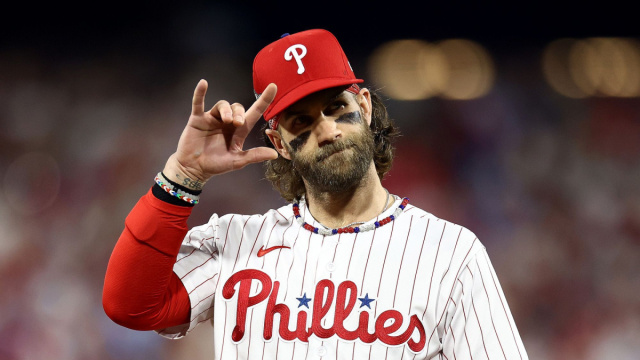Home Run Hat Homer Hat Phillies NCLS: Bryce Harper Celebrates ... &copy; Creative Commons