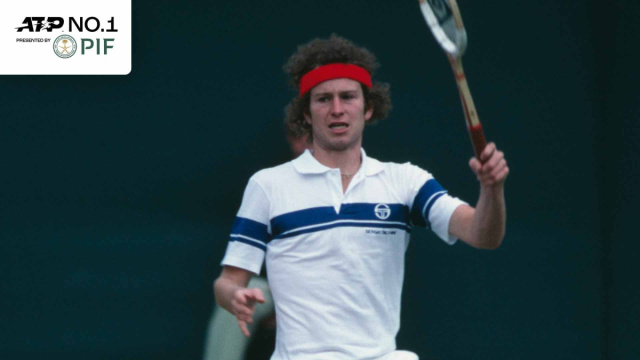 John McEnroe: An Artist At No 1 In The PIF ATP Rankings - ATP ... &copy; Creative Commons