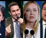 Elly Schlein, Roberto Vannacci, Giorgia Meloni e Giuseppe Conte (&copy; Facebook)