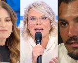 Marina, Maria De Filippi e Giovanni - screenshot &copy; Canale 5.