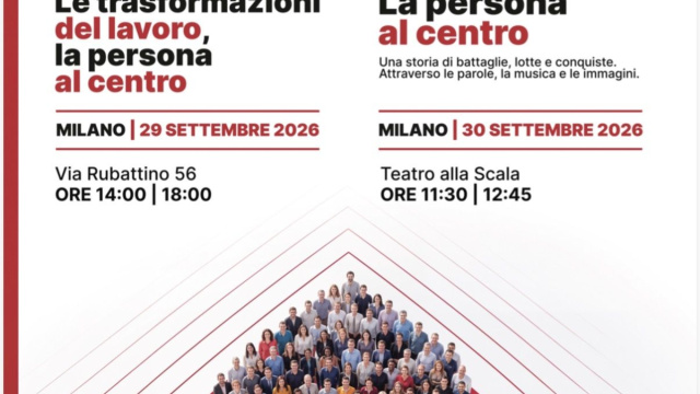 120 anni di Cgil, a Milano le celebrazioni il 29 e 30 settembre ... &copy; Creative Commons