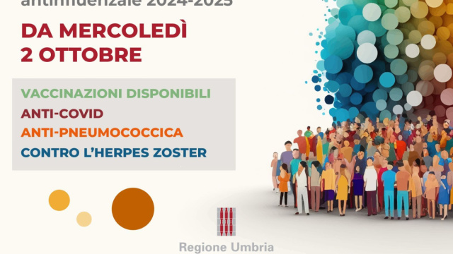 Campagna vaccinale 2024/2025 - Home - Regione Umbria &copy; Creative Commons