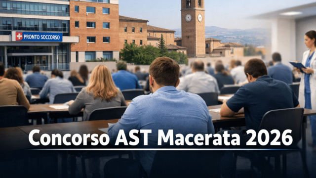 Concorso AST Macerata 2026 - 24 posti a tempo indeterminato &copy; Creative Commons