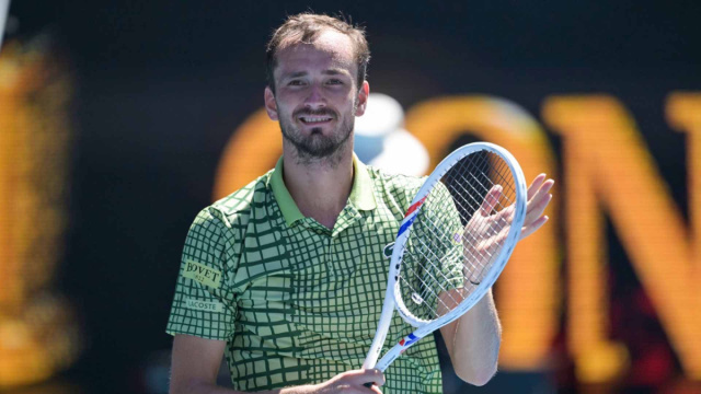 Daniil Medvedev survives in five, sets Tien blockbuster rematch at ... &copy; Creative Commons