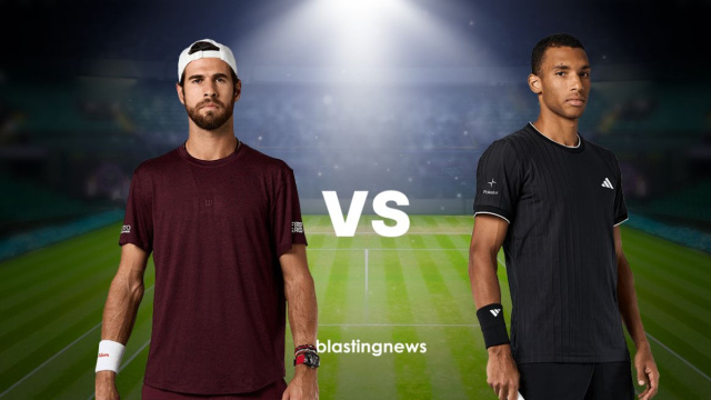 Karen Khachanov e Felix Auger-Aliassime. &copy; Blasting News