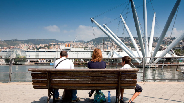 Parcheggi - Porto Antico di Genova &copy; Creative Commons