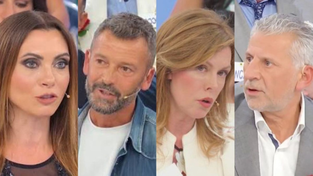 Agnese, Roberto, Cinzia e Marco - screenshot @ Uomini e Donne