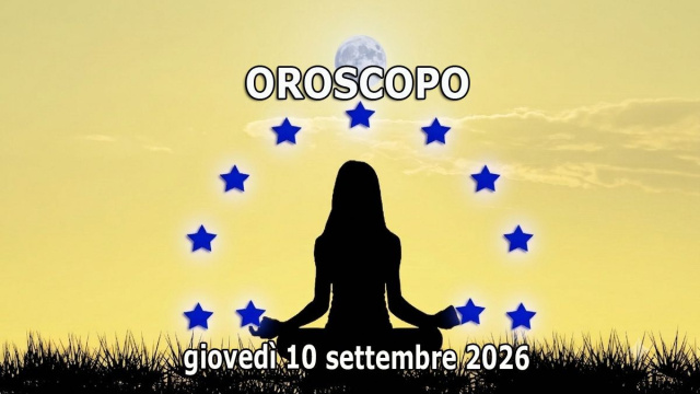 Locandina per l'oroscopo di gioved&igrave; 10 settembre 2026 - &copy; Roberta Carsoli.