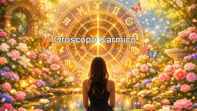 Locandina per l'oroscopo Karmico 8-14 settembre 2026 - &copy; Gemini AI.