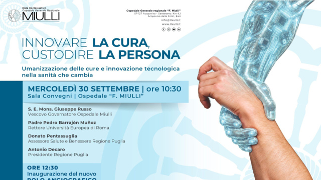 30 settembre: 20 Anni Di Miulli. Convegno "Innovare La Cura ... &copy; Creative Commons