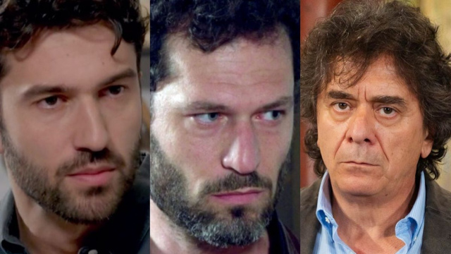 Damiano, Eduardo e Grillo - screenshot &copy; Un posto al sole.
