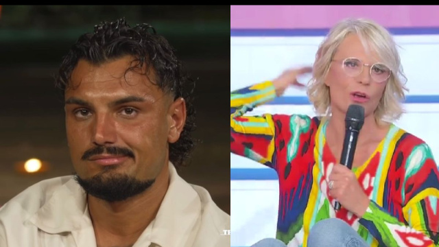 Giovanni Grazioso e Maria De Filippi &copy; Mediaset.