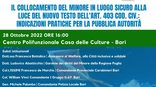 Il collocamento del minore in luogo sicuro alla luce del nuovo ... &copy; Creative Commons