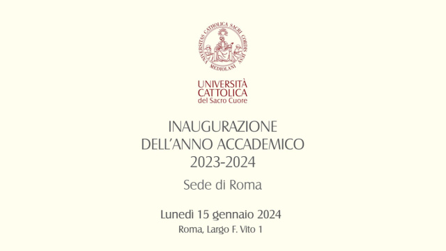 Inaugurazione dell'Anno Accademico della sede di Roma dell ... &copy; Creative Commons