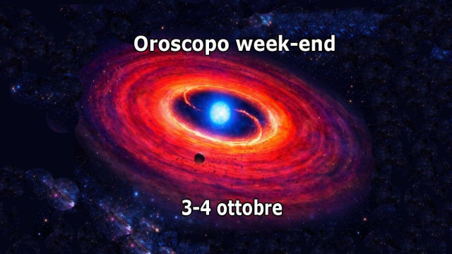 Locandina per l'oroscopo del week-end 3-4 ottobre 2026 - &copy; Pixabay IA.