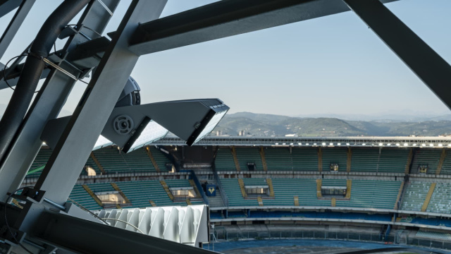 Nuova illuminazione a LED per lo stadio Bentegodi di Verona  AEC ... &copy; Creative Commons