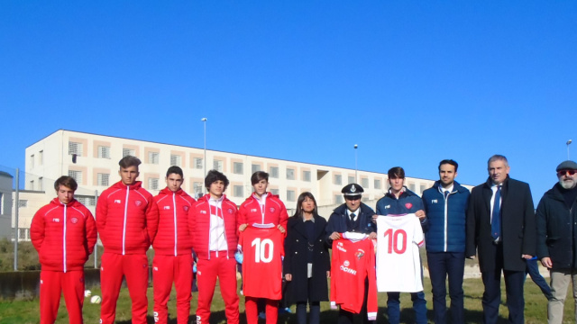 Perugia calcio. Settore giovanile al carcere di Capanne ... &copy; Creative Commons