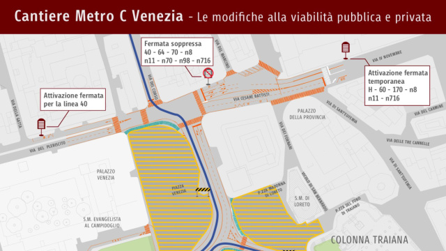 Piazza Venezia chiusa, traffico in tilt. Come cambia la viabilit&agrave; &copy; Creative Commons