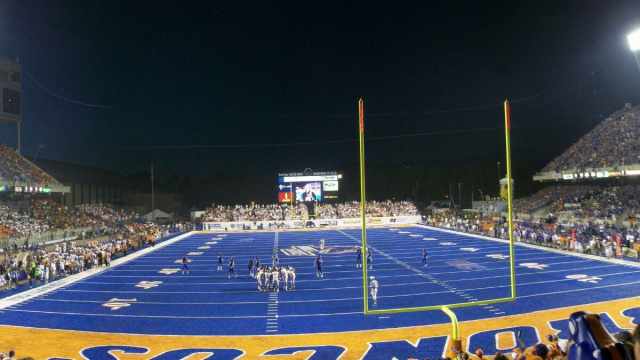Ulteriori dettagli Panoramic view of Bronco Stadium in Boise.