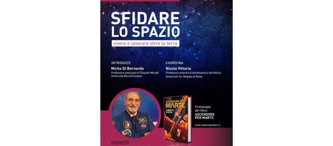 Grottaferrata, la scienza protagonista con Umberto Guidoni e Maurizio Lupardini