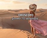 Locandina per l'oroscopo di gioved&igrave; 10 settembre 2026 - &copy; Gemini IA.