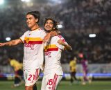 Paulo Dybala e Rodrigo Mora, attaccanti della Roma. Foto &copy; Roma