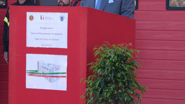 ALLA PRESENZA DEL MINISTRO PIANTEDOSI INAUGURATA LA NUOVA SEDE DEL ... &copy; Creative Commons